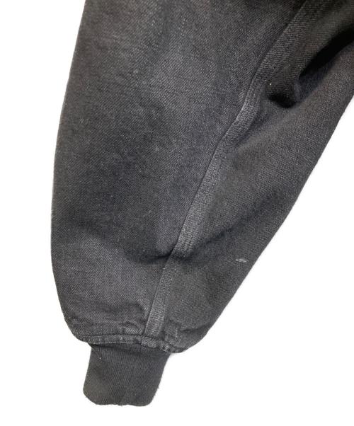 COMOLI（コモリ）COMOLI (コモリ) ブラックデニムジップパーカー ブラック サイズ:2の古着・服飾アイテム