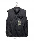 TOGA VIRILISトーガ ビリリース）の古着「Ripstop vest」｜ブラック