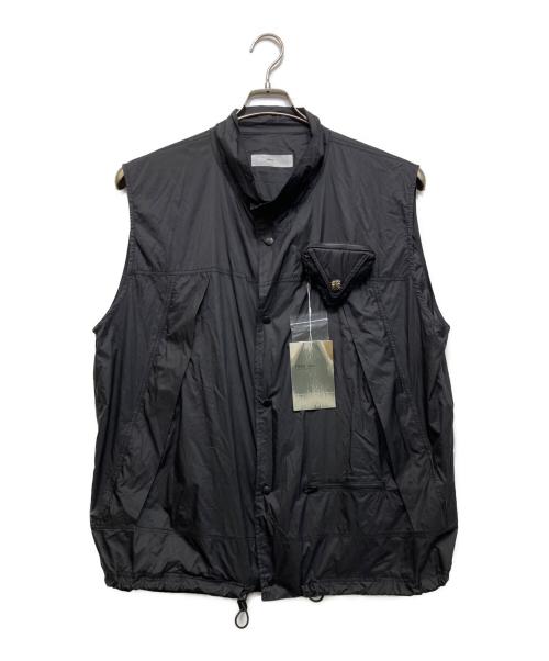 TOGA VIRILIS（トーガ ビリリース）TOGA VIRILIS (トーガ ビリリース) Ripstop vest ブラック サイズ:46の古着・服飾アイテム