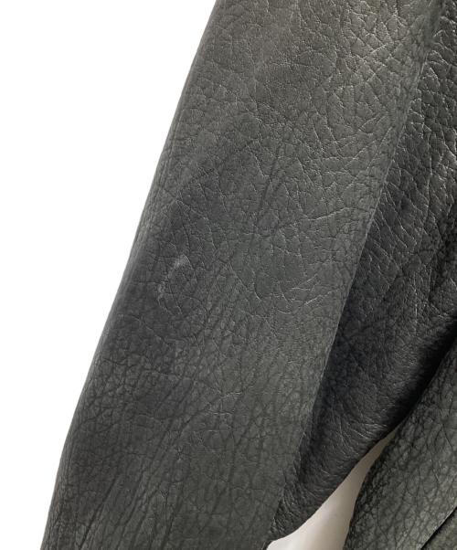 SUPREME（シュプリーム）SUPREME (シュプリーム) 21AW pebbled leather varsity jacket（ペブルド レザーバーシティジャケット） ブラック サイズ:Lの古着・服飾アイテム