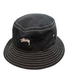stussy×OUR LEGACY（ステューシー×アワーレガシー）の古着「バケットハット」｜ブラック