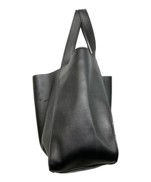 STELLA McCARTNEY（ステラマッカートニー）STELLA McCARTNEY (ステラマッカートニー) ロゴトートバッグ ブラックの古着・服飾アイテム