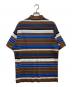 SUPREME (シュプリーム) Multi Stripe Polo  23SS ブラウン サイズ:M：7000円