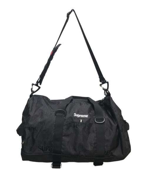 SUPREME（シュプリーム）Supreme (シュプリーム) Duffle Bag ブラックの古着・服飾アイテム