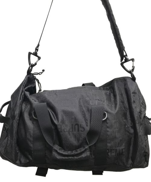 SUPREME（シュプリーム）Supreme (シュプリーム) Duffle Bag ブラックの古着・服飾アイテム