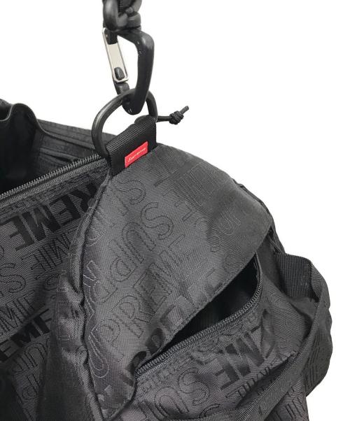 SUPREME（シュプリーム）Supreme (シュプリーム) Duffle Bag ブラックの古着・服飾アイテム