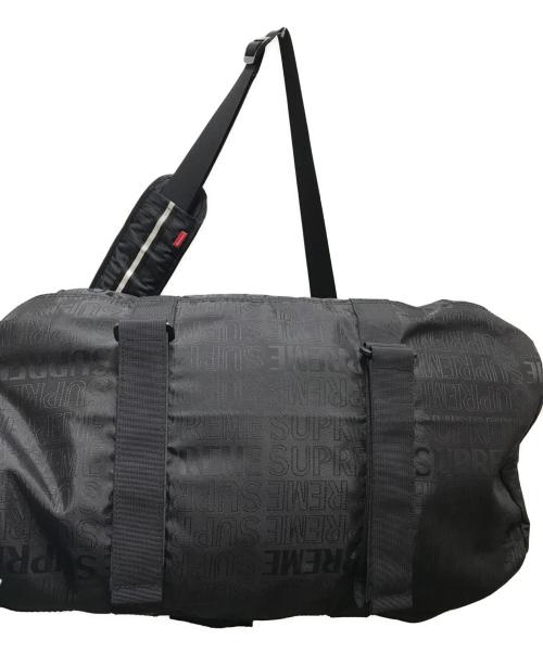 SUPREME（シュプリーム）Supreme (シュプリーム) Duffle Bag ブラックの古着・服飾アイテム