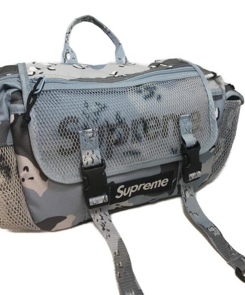 SUPREME（シュプリーム）SUPREME (シュプリーム) Waist Bag Blue camo ブルーの古着・服飾アイテム