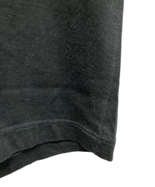 FENDI（フェンディ）FENDI (フェンディ) ビッグ刺繍ロゴＴシャツ ブラック サイズ:40の古着・服飾アイテム