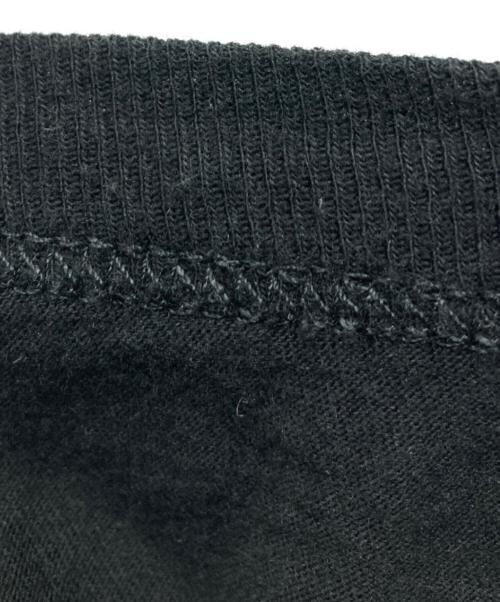FENDI（フェンディ）FENDI (フェンディ) ビッグ刺繍ロゴＴシャツ ブラック サイズ:40の古着・服飾アイテム