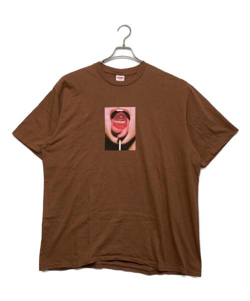 SUPREME（シュプリーム）SUPREME (シュプリーム) Lollipop Tee ブラウン サイズ:XXLの古着・服飾アイテム