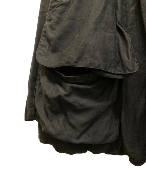 COMOLI（コモリ）COMOLI (コモリ) コットンサテン ハンティングジャケット ブラック サイズ:１の古着・服飾アイテム