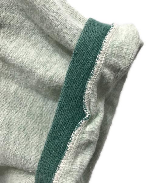 Champion（チャンピオン）Champion (チャンピオン) 染み込みリンガーTシャツ グリーン サイズ:Mの古着・服飾アイテム