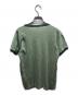 Champion (チャンピオン) 染み込みリンガーTシャツ グリーン サイズ:M：12000円