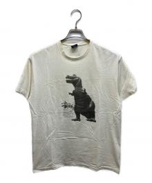 stussy（ステューシー）の古着「90’ｓ BIG AND MEATYプリントTシャツ」｜ホワイト