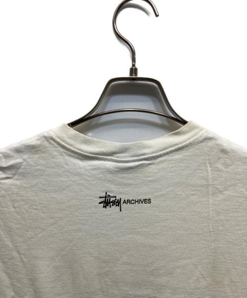 stussy（ステューシー）stussy (ステューシー) フォトTシャツ Nixon ホワイト サイズ:Lの古着・服飾アイテム