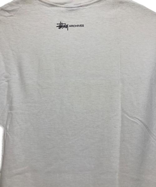 stussy（ステューシー）stussy (ステューシー) フォトTシャツ Nixon ホワイト サイズ:Lの古着・服飾アイテム