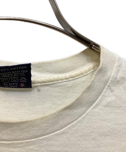 stussy（ステューシー）stussy (ステューシー) フォトTシャツ Nixon ホワイト サイズ:Lの古着・服飾アイテム