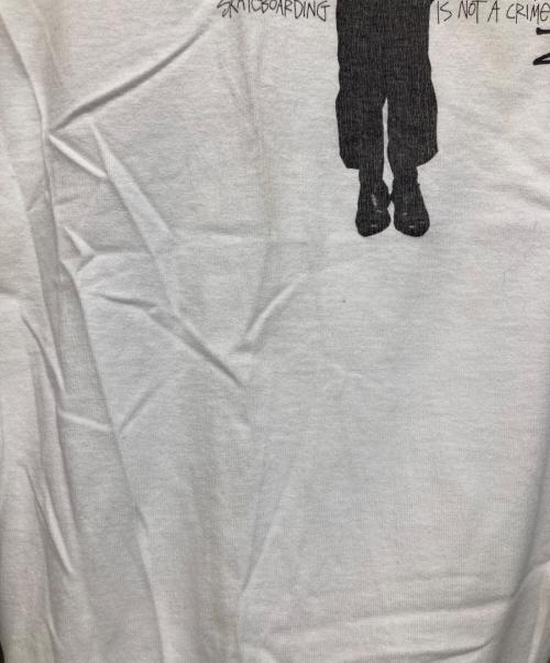 stussy（ステューシー）stussy (ステューシー) フォトTシャツ Nixon ホワイト サイズ:Lの古着・服飾アイテム