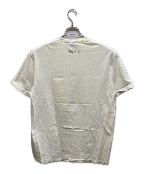 stussy（ステューシー）stussy (ステューシー) Big Boys Tee ホワイト サイズ:Lの古着・服飾アイテム