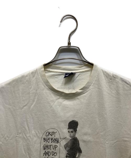 stussy（ステューシー）stussy (ステューシー) Big Boys Tee ホワイト サイズ:Lの古着・服飾アイテム