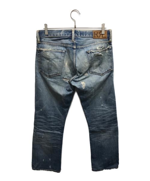 RRL（ダブルアールエル）RRL (ダブルアールエル) スリムブーツカットデニムパンツ インディゴ サイズ:30の古着・服飾アイテム