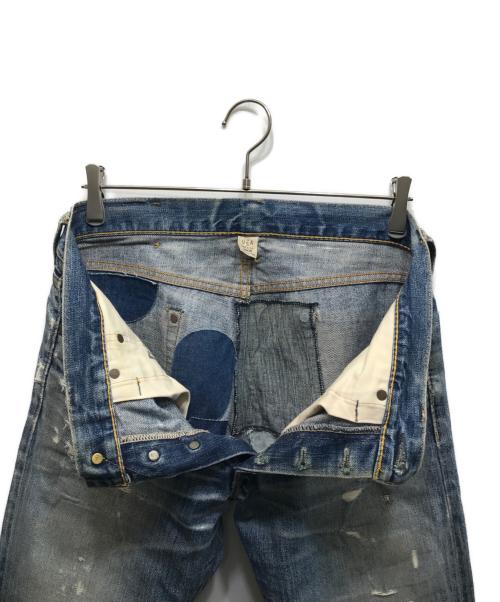 RRL（ダブルアールエル）RRL (ダブルアールエル) スリムブーツカットデニムパンツ インディゴ サイズ:30の古着・服飾アイテム