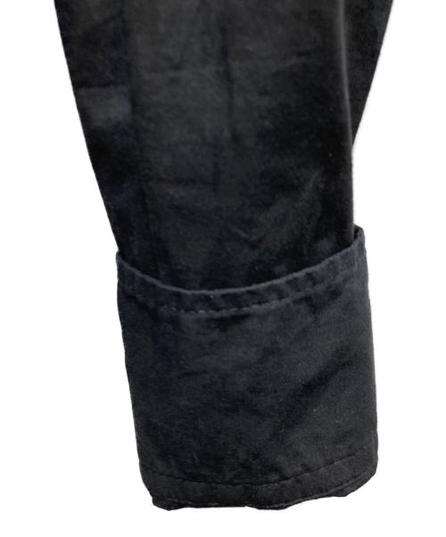 ANN DEMEULEMEESTER（アンドゥムルメステール）ANN DEMEULEMEESTER (アンドゥムルメステール) シャツワンピース ブラック サイズ:34の古着・服飾アイテム