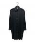 ANN DEMEULEMEESTER（アンドゥムルメステール）の古着「シャツワンピース」｜ブラック
