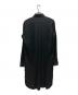 ANN DEMEULEMEESTER (アンドゥムルメステール) シャツワンピース ブラック サイズ:34：15000円