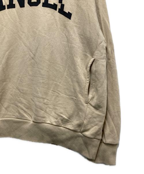 UNDERCOVER（アンダーカバー）UNDERCOVER (アンダーカバー) SWEAT ANGEL サテンパッチクルーネックスウェット ベージュ サイズ:5の古着・服飾アイテム