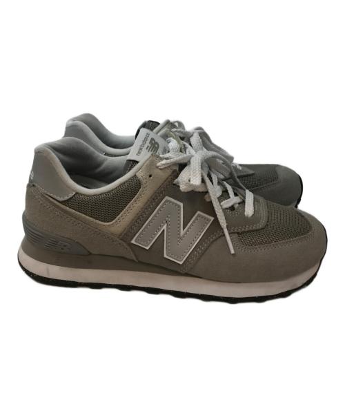 NEW BALANCE（ニューバランス）NEW BALANCE (ニューバランス) ローカットスニーカー　ML574EVG グレー サイズ:24.5の古着・服飾アイテム