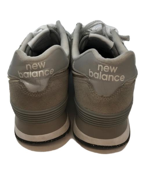 NEW BALANCE（ニューバランス）NEW BALANCE (ニューバランス) ローカットスニーカー　ML574EVG グレー サイズ:24.5の古着・服飾アイテム