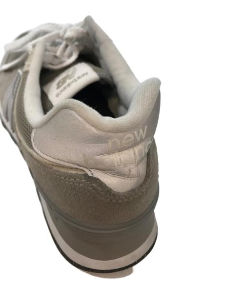 NEW BALANCE（ニューバランス）NEW BALANCE (ニューバランス) ローカットスニーカー　ML574EVG グレー サイズ:24.5の古着・服飾アイテム