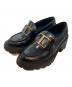TOD'S（トッズ）の古着「T タイムレス レザーローファー」｜ブラック