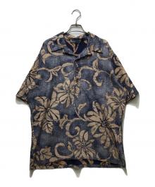 Ocean Pacific（オーシャンパシフィック）の古着「アロハシャツ」｜ネイビー