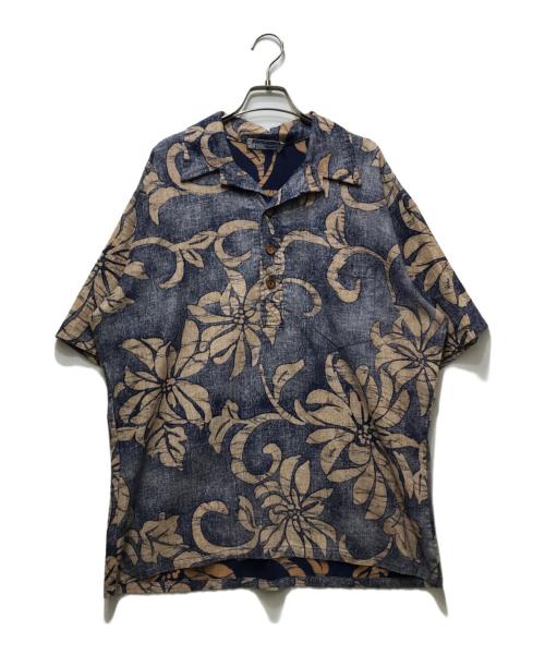Ocean Pacific（オーシャンパシフィック）Ocean Pacific (オーシャンパシフィック) アロハシャツ ネイビー サイズ:XLの古着・服飾アイテム
