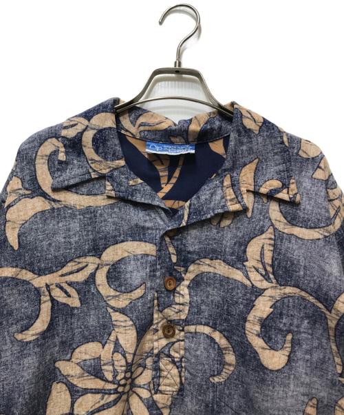 Ocean Pacific（オーシャンパシフィック）Ocean Pacific (オーシャンパシフィック) アロハシャツ ネイビー サイズ:XLの古着・服飾アイテム