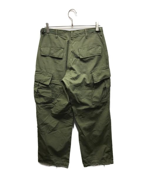US ARMY（ユーエスアーミー）US ARMY (ユーエスアーミー) リップストップジャングルファティーグパンツ カーキ サイズ:Sの古着・服飾アイテム