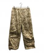 Diaspora Skateboardsディアスポラスケートボードズ）の古着「Mil Wide Pants」｜ベージュ