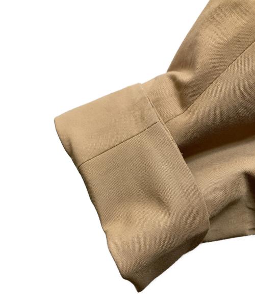 AMARC（アマーク）AMARC (アマーク) ビックカラーフレアコート ベージュ サイズ:Fの古着・服飾アイテム