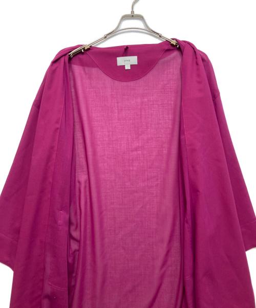 HYKE（ハイク）HYKE (ハイク) ガウンコート プラム サイズ:1の古着・服飾アイテム