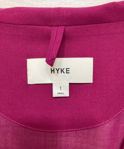 HYKE（ハイク）HYKE (ハイク) ガウンコート プラム サイズ:1の古着・服飾アイテム