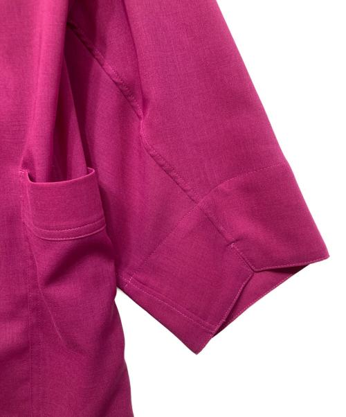 HYKE（ハイク）HYKE (ハイク) ガウンコート プラム サイズ:1の古着・服飾アイテム