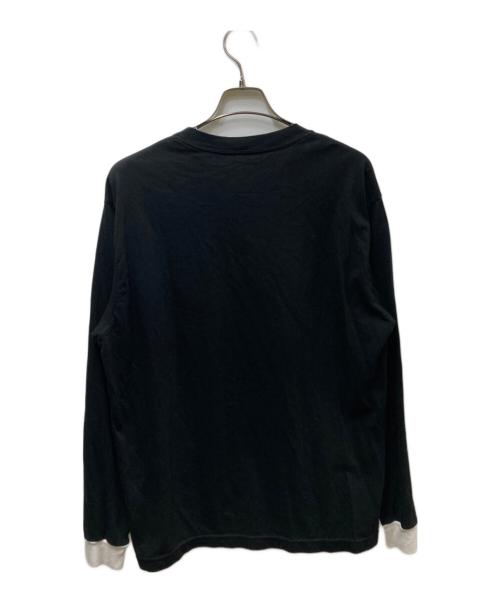 The Ennnoy Professional（ザ エンノイ プロフェッショナル）The Ennnoy Professional (ザ エンノイ プロフェッショナル) L/S Tee ブラック サイズ:Ｍの古着・服飾アイテム