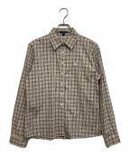 BURBERRY LONDONバーバリーロンドン）の古着「ノバチェックシャツ」｜ベージュ