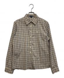 BURBERRY LONDON（バーバリーロンドン）の古着「ノバチェックシャツ」｜ベージュ