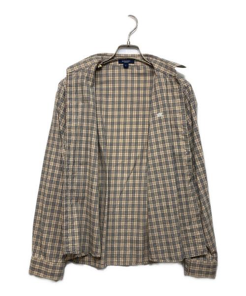 BURBERRY LONDON（バーバリーロンドン）BURBERRY LONDON (バーバリーロンドン) ノバチェックシャツ ベージュ サイズ:Lの古着・服飾アイテム