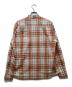 WHIMSY (ウィムジー) PLAID STAND COLLAR SHIRT ベージュ サイズ:M：7000円