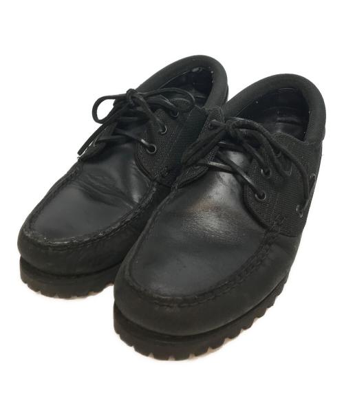 Timberland（ティンバーランド）Timberland (ティンバーランド) 3EYE CLASSIC LUG BLACKOUT FULL GRAIN ブラック サイズ:26の古着・服飾アイテム